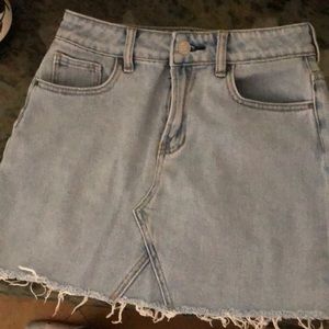 Pacsun denim skirt size 25